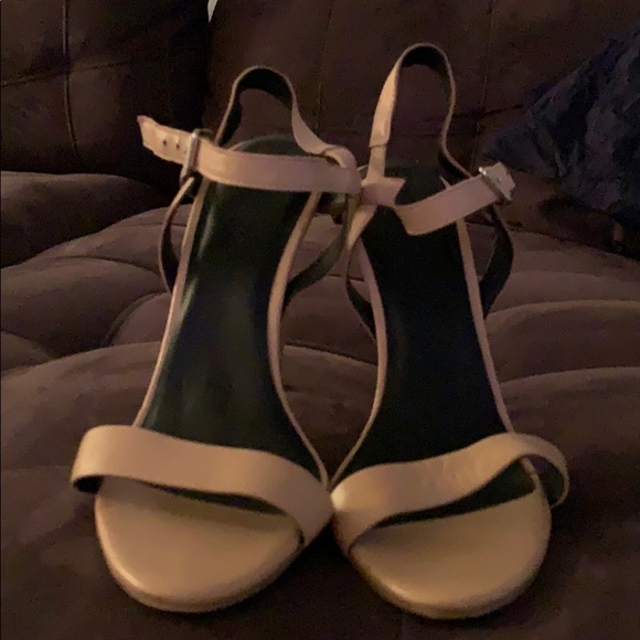 Rebecca Minkoff Nude Rosie Heels 9 EUC - Picture 3 of 8